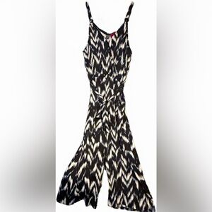 Jennifer Lopez- V-neck Wide Leg Jumpsuit/ Romper- Large